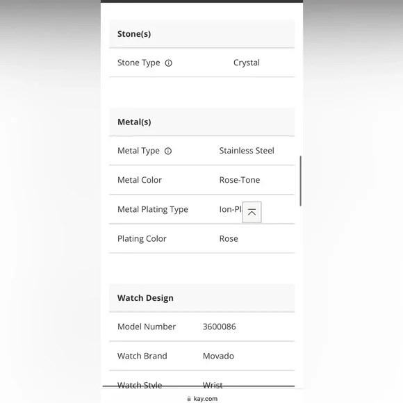 Movado bold rose gold watch - Picture 9 of 11
